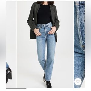 Agolde 90s Pinched Waist Jeans in Navigate, Size 29, Never Been Worn